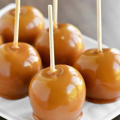 Gourmet Plain Or Add ON Item Caramel Apples (Small)