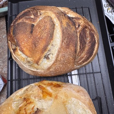 Full Cinnamon Sugar Sourdough Loaf
