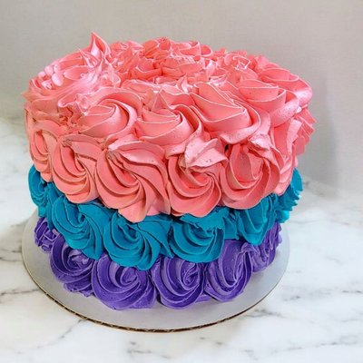 Rosette Cake Smash cake