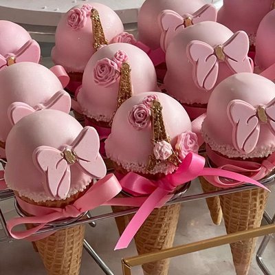 Cake Pop Cones 