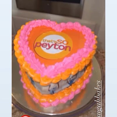 8 Inch Heart Shaped Cake
