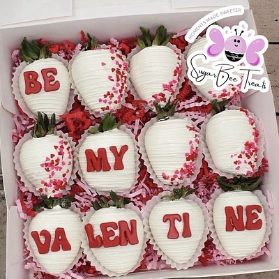 Be My Valentine - White & Red 