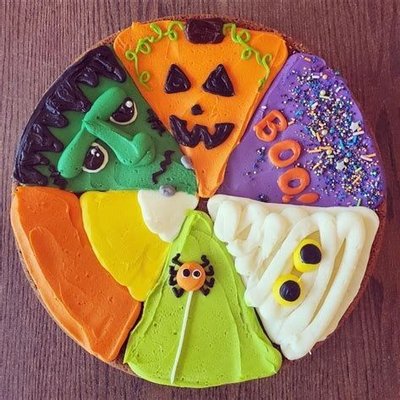 Custom Halloween COOKIE CAKE