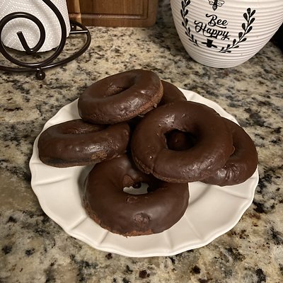 Chocolate Donuts W Chocolate Icing-6