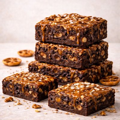 Salted Carmel Pretzel Crunch