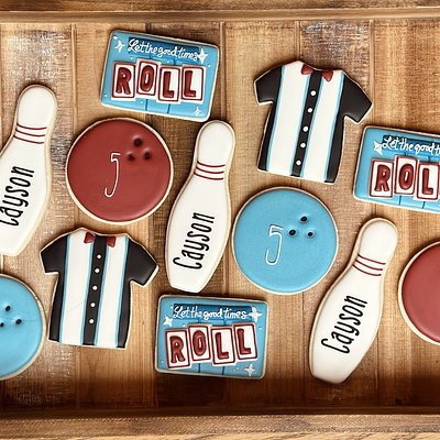 Custom Birthday Cookies