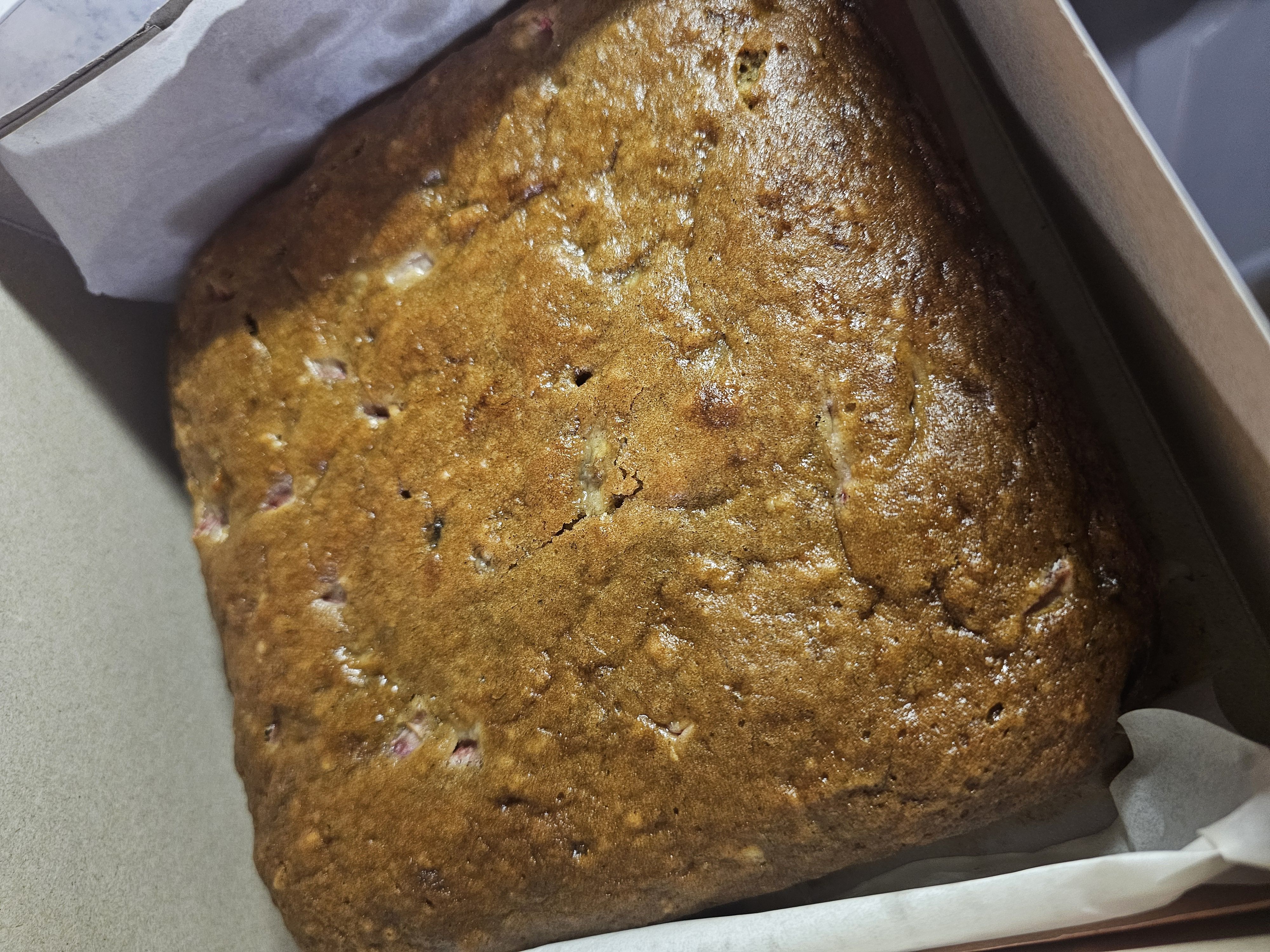Strawberry Banan Bread 8x8