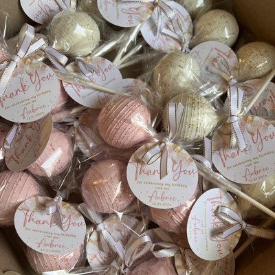 Birthday Cake pops