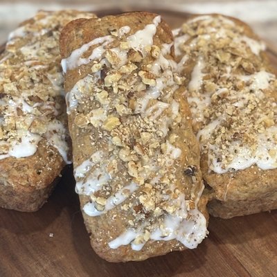 Mini Sourdough Banana Walnut Quikbread