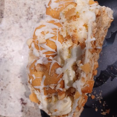 Banana Pudding Cream Cheese  Taco