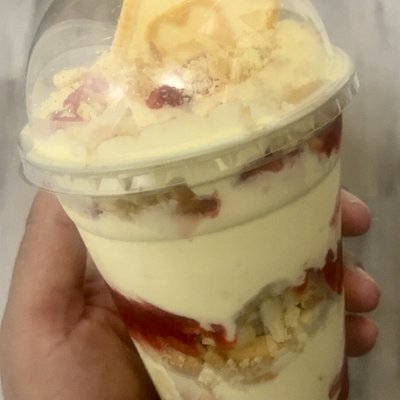 Strawberry Banana Pudding Cup