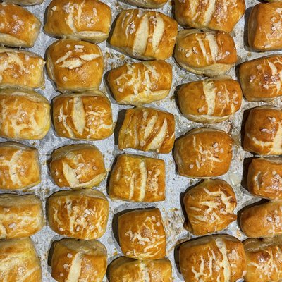 Sourdough Pretzel Bites