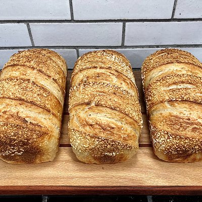 Honey Oat Sourdough Loaf