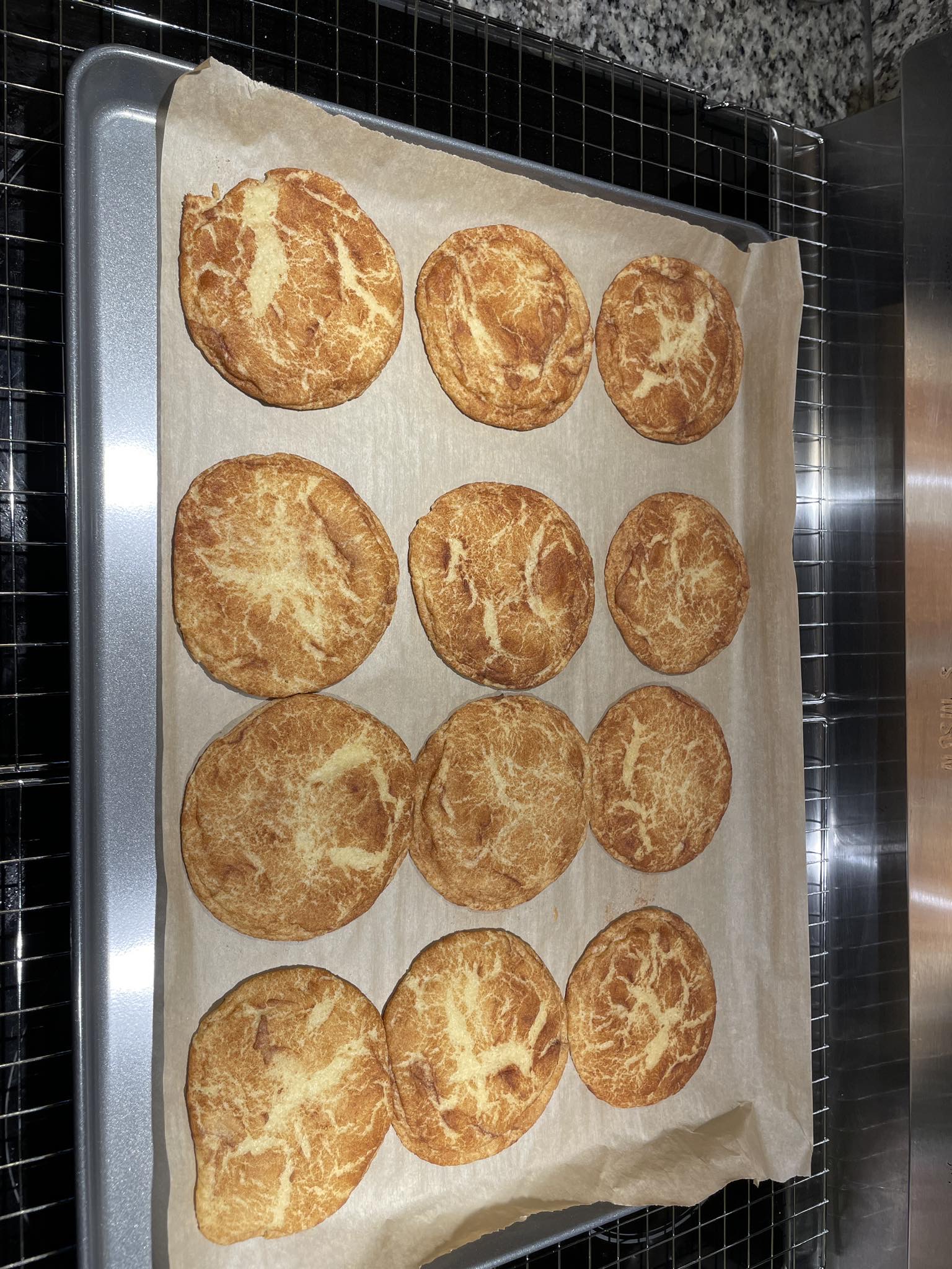 Large Snickerdoodle Cookies (3 Count)