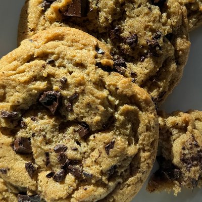 Organic Brown Butter  Chocolate Chip Cookies 