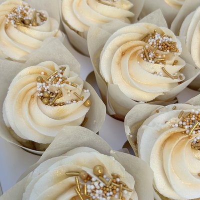 Basic Decorated Cupcakes