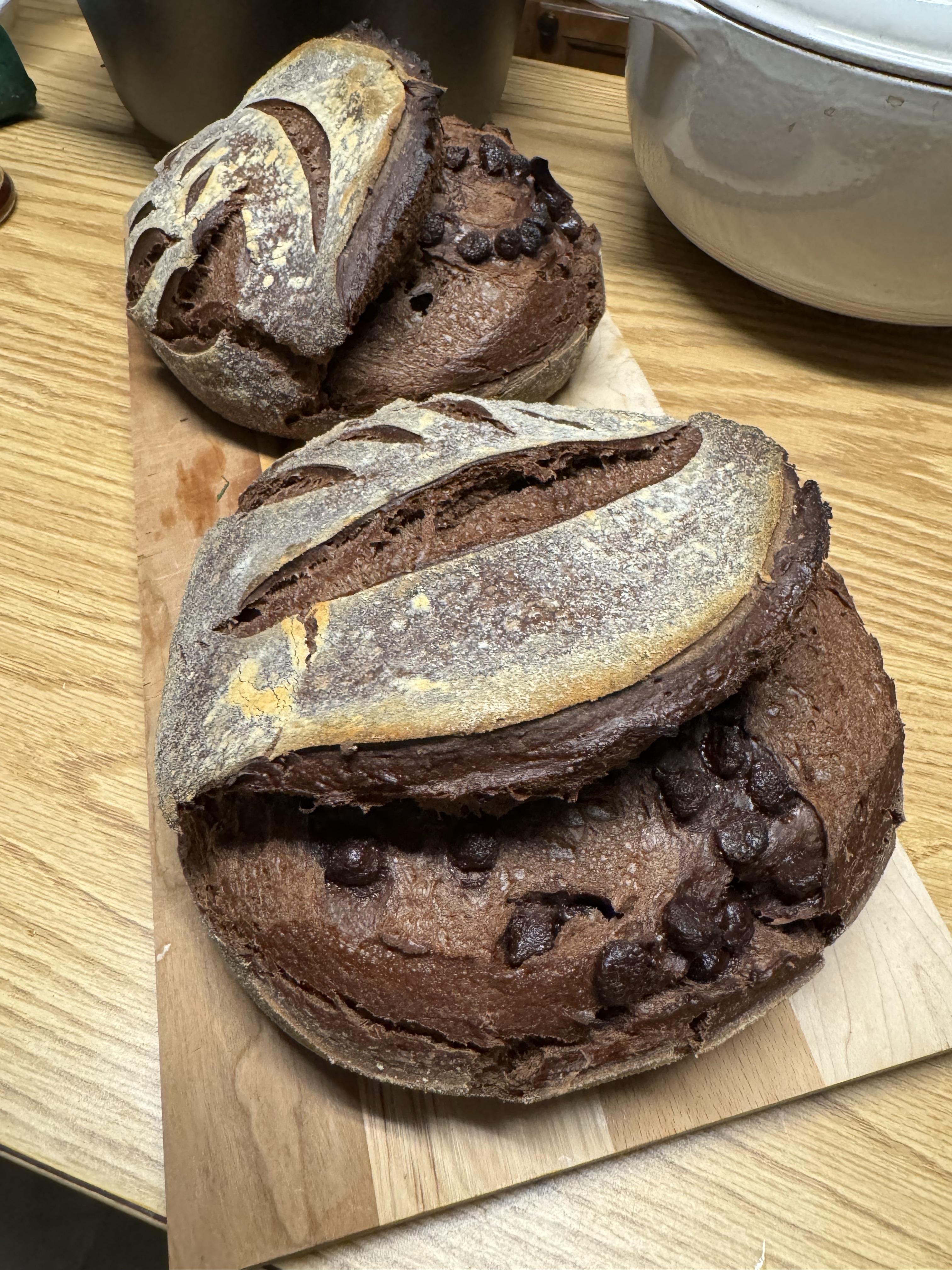 Chocolate Sourdough Bread 