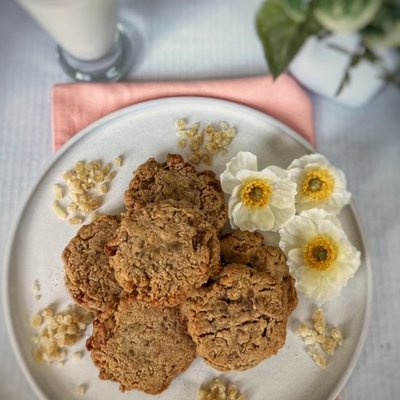 Ginger Honey Raisin Cookies