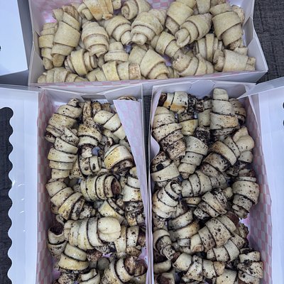 Chocolate Oreo Rugelach 