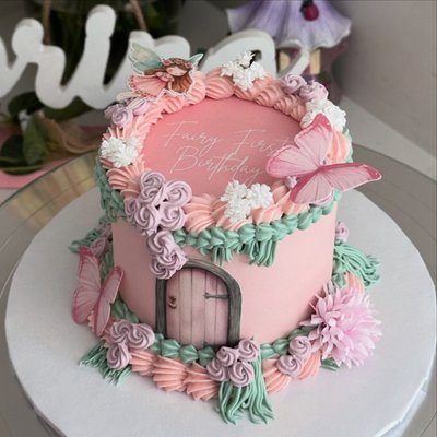 5 Inch 2 Layer Heart/Round Cake 