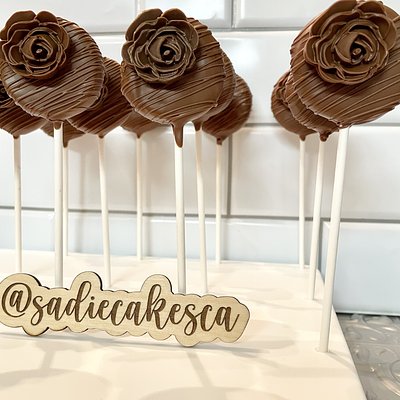 Chocolate Rose Cakepops
