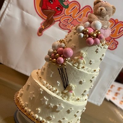 3 Tier Cake-6”,8”,10”- Decorations Is Extra
