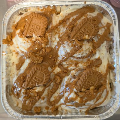Biscoff Cookie Butter Cinnamon Rolls