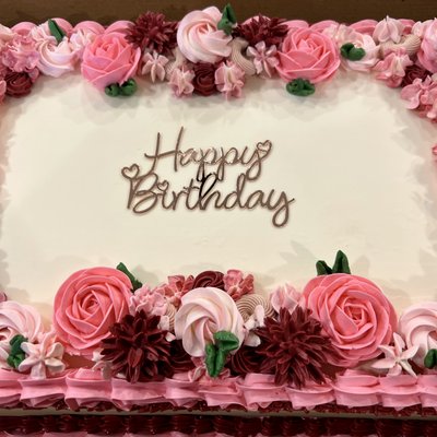Sheet Cakes