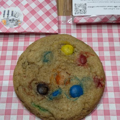 Sourdough M&M’s Milk Chocolate Cookie
