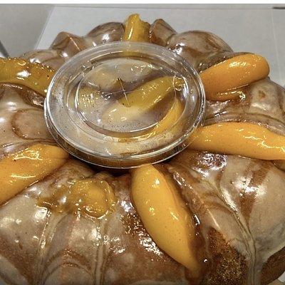 Peach Cobbler Pound Cake 