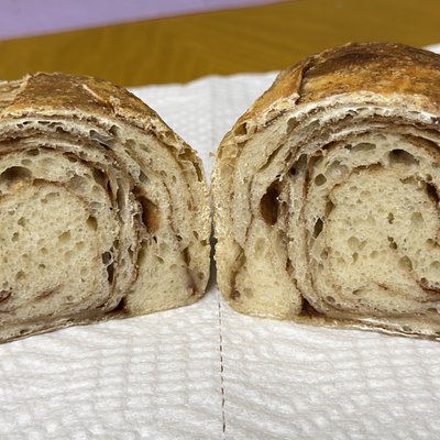 Cinnamon Sugar Swirl Sourdough 