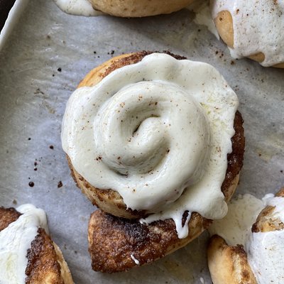 Kansas Chili-Ready Cinnamon Rolls 