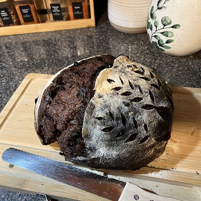Sourdough Chocolate Chip Espresso Loaf