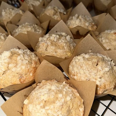 Jumbo Banana Nut Muffins