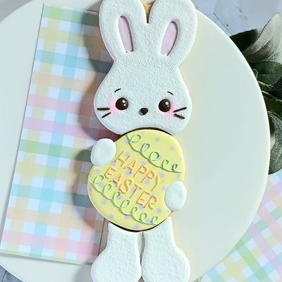 2025 3 Piece "Happy Easter" Bunny Puzzle