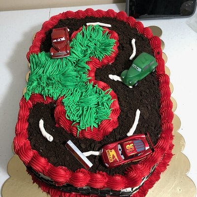 Double Letter/Number Cakes