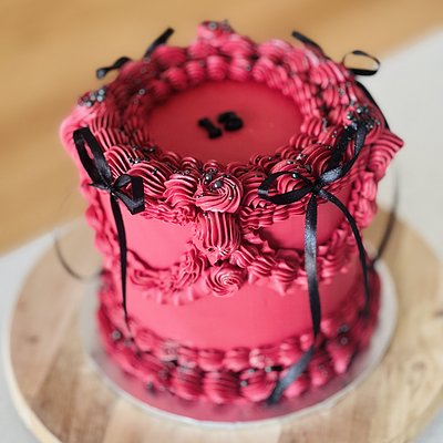 Mini Heart Cake