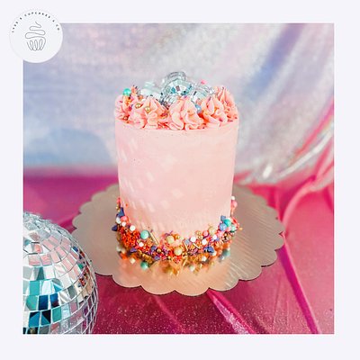 6” cake (serves 15)