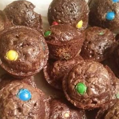 M&M Brownie Bites