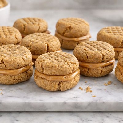 Homemade Nutter Butter Cookies