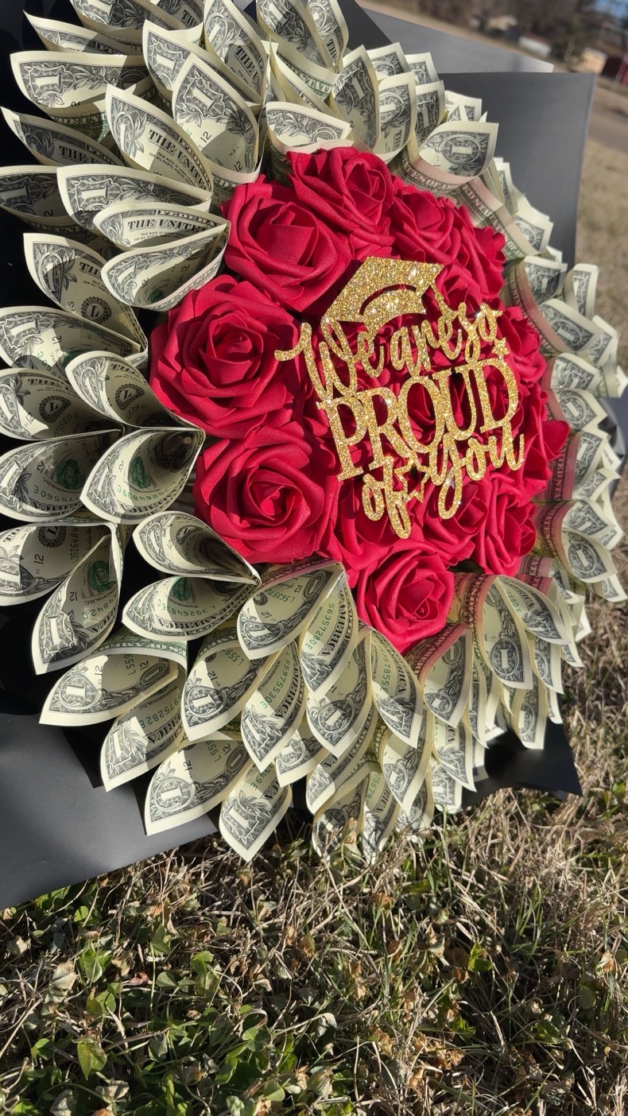 50 Ones Money Bouquet 
