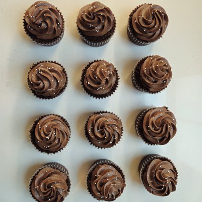 Eggless Chocolate Cupcakes Box Of 12