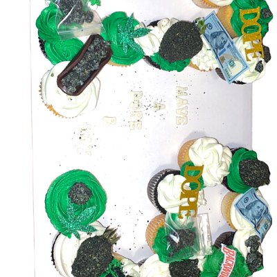 Number cupcakes