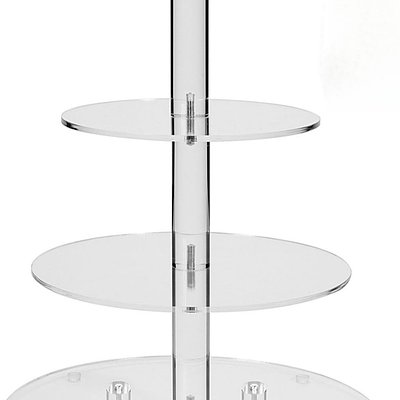 4 Tier Round Acrylic Tower 