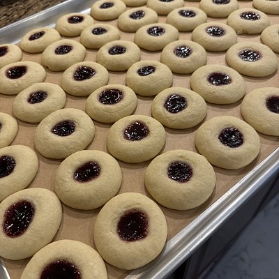 Raspberry Thumbprints 