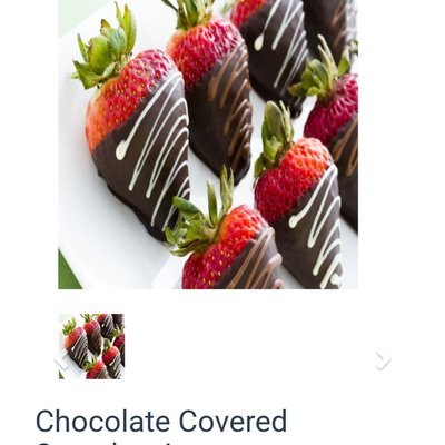 Chocolate Covered  Strawberries 