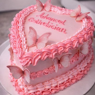 8" Heart Shape Cake