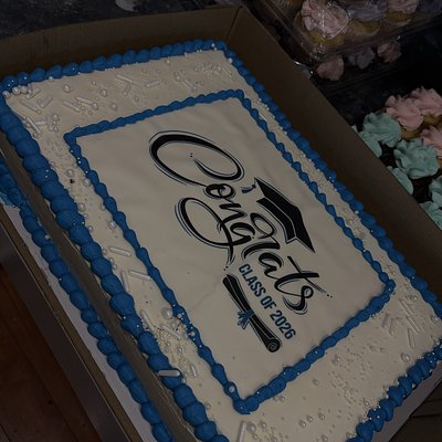 1/2 Sheet Cake 