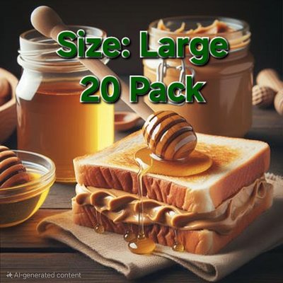 (Large 20pk) Pawfect Peanut Butter🍯🥜