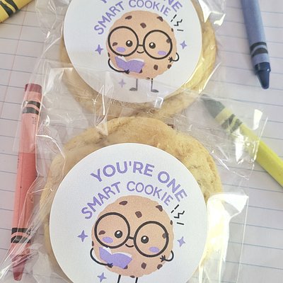 Fist Day Of School Chocolate Chip Cookie